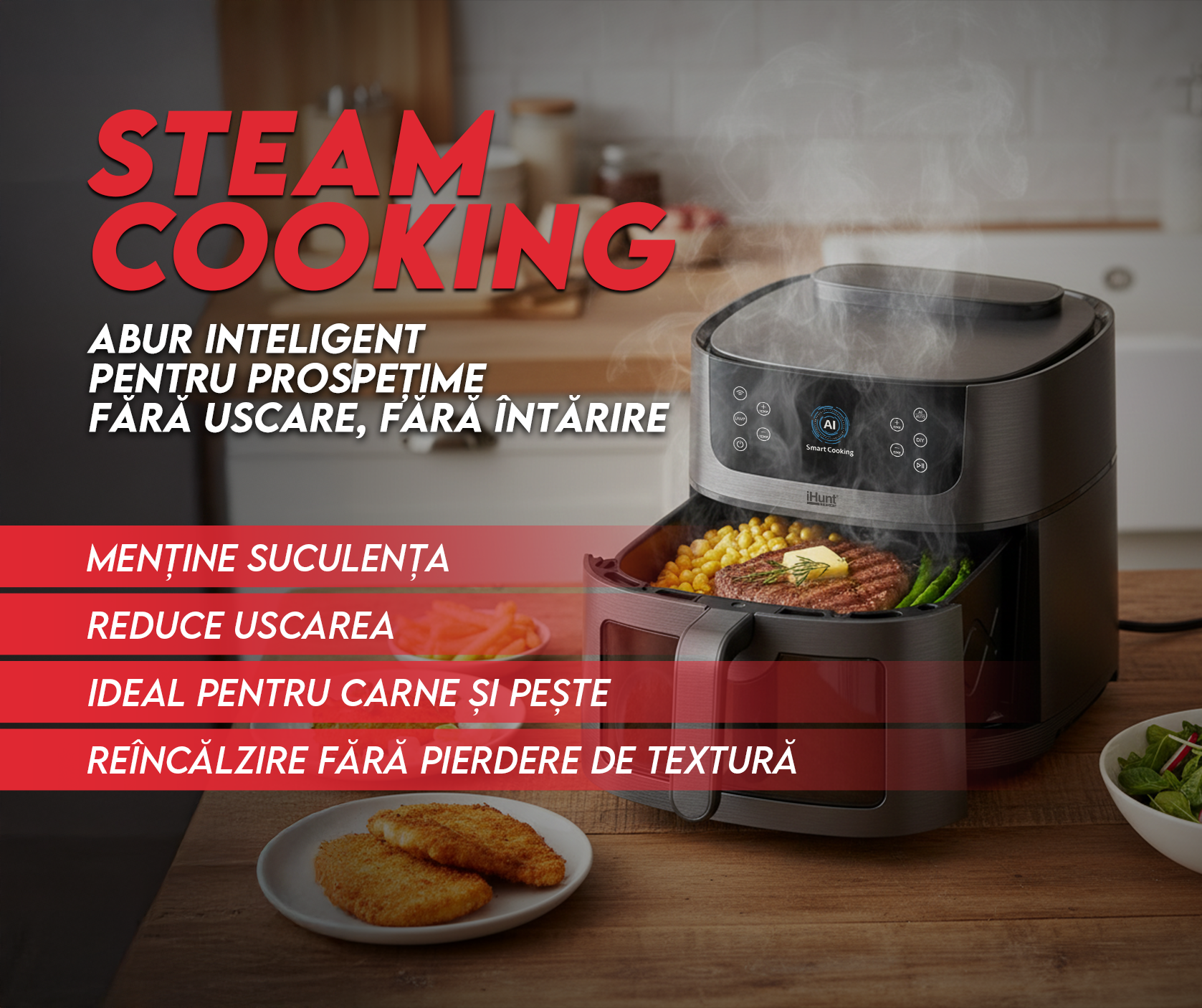 iHunt Bro Air Fryer AI Steam vizual 4