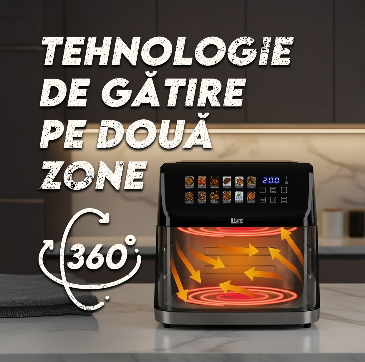 iHunt Bro Air Fryer 11L Imagine 4