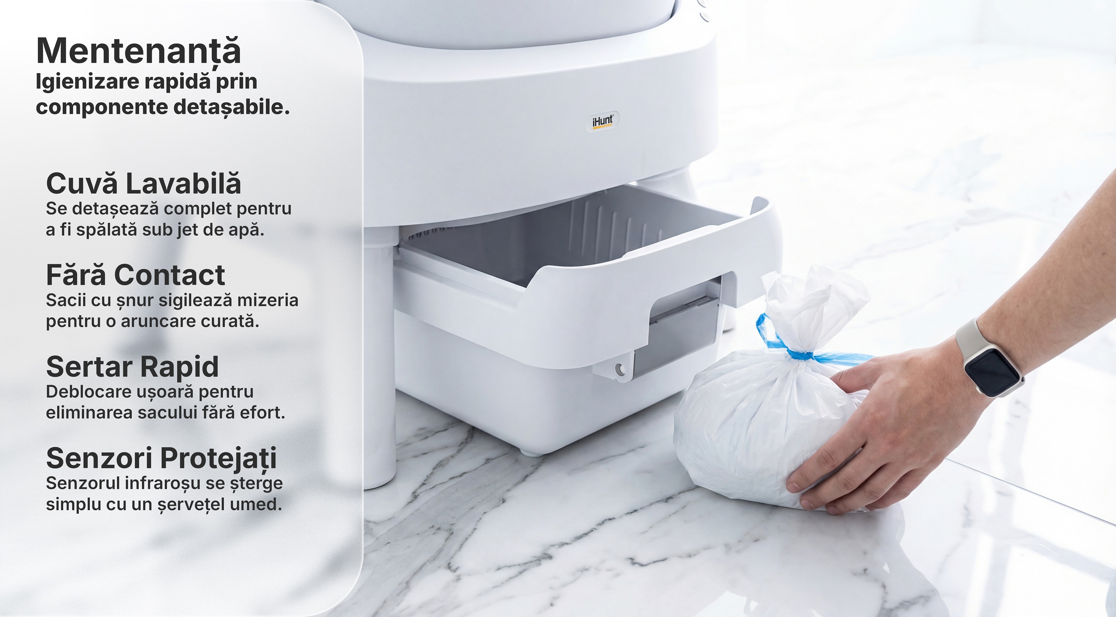 Recipient deseuri 10L