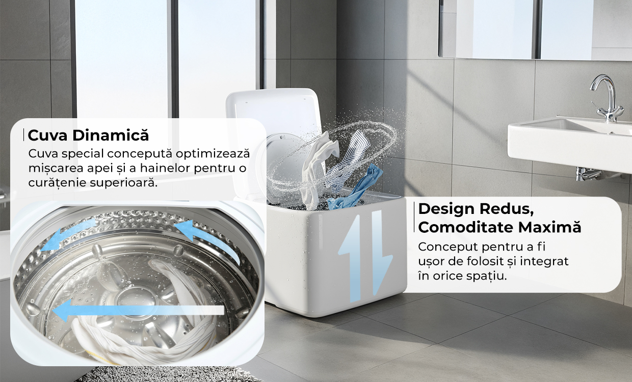 Bro Wash Compact Profesional 3KG Imagine 6