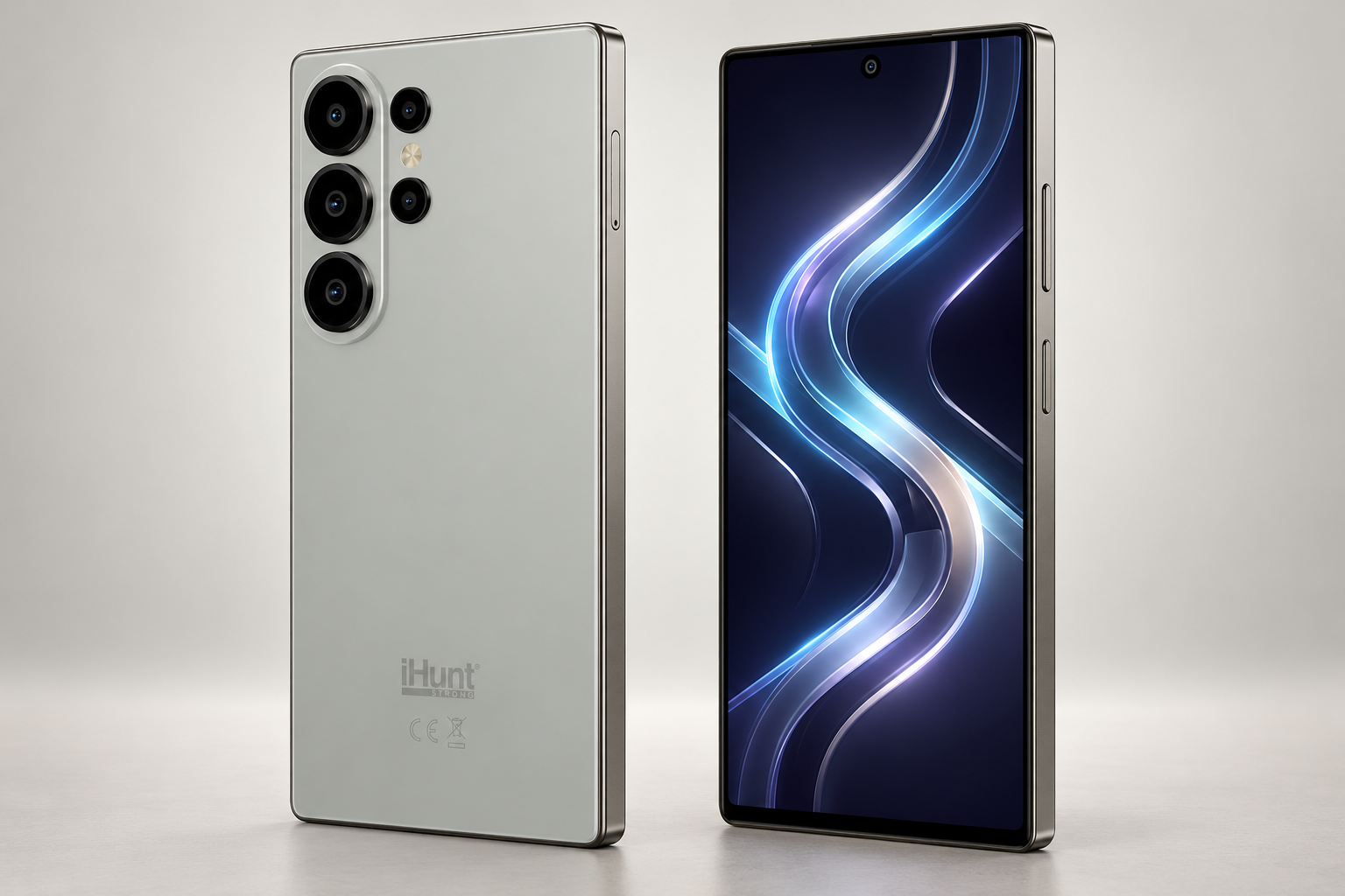 iHunt S27 PRO Natural — telefon complet, față și spate