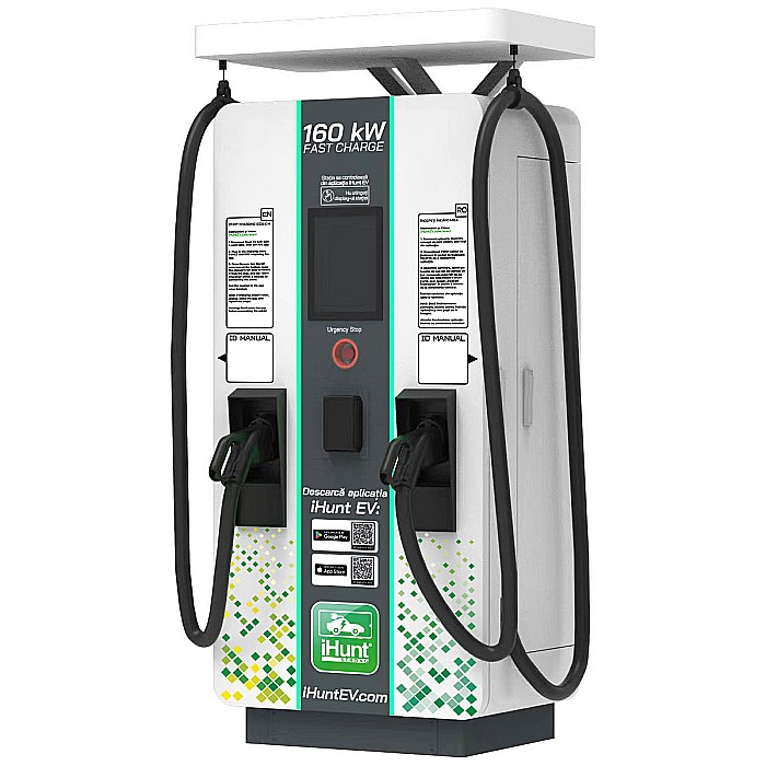Statie de incarcare ultra rapida cu monetizare iHunt EV DC 160KW V3 2x CCS 2 [1]