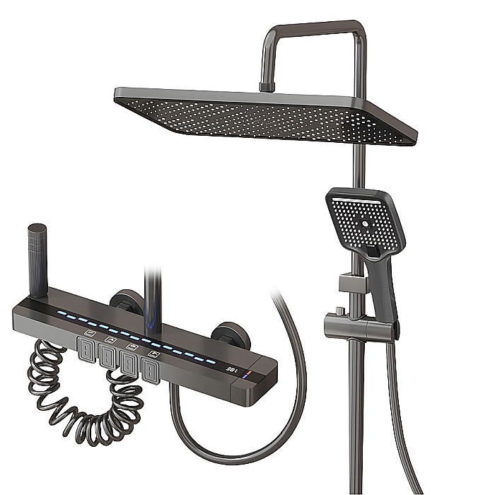 Set de dus smart, iHunt C3, Display LED, 4 moduri de curgere, ajustabil [4]