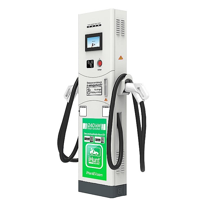 Statie de incarcare Super Charger cu monetizare iHunt EV DC V2 240KW [4]