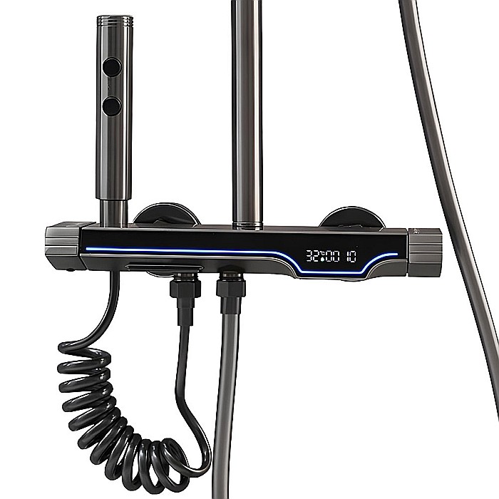Set de dus smart, iHunt C56, Display LED, afișaj digital, 4 moduri de curgere, ajustabil [4]