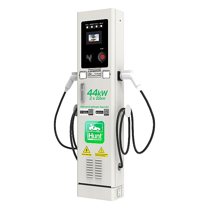 Statie de incarcare cu monetizare iHunt EV 44 kW 2 x Type 2 [2]
