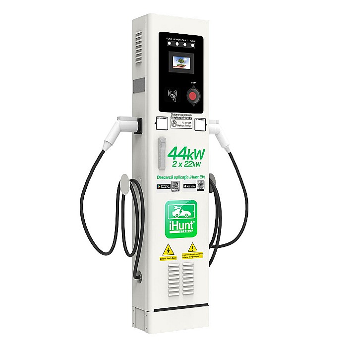 Statie de incarcare cu monetizare iHunt EV 44 kW 2 x Type 2 [3]