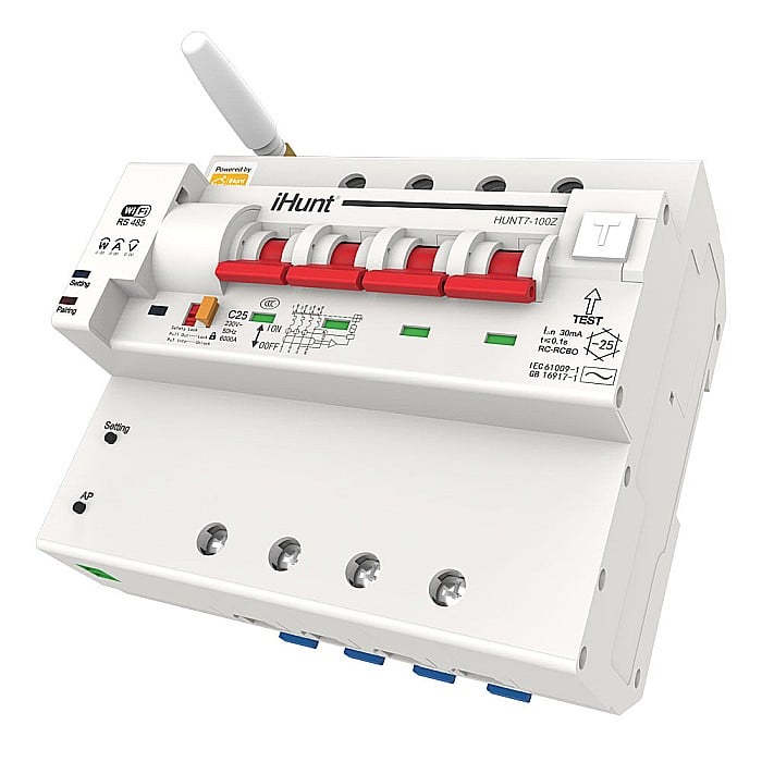 iHunt Home WIFI Smart Metering Leakage Circuit Breaker 4P 100A - Siguranta automata inteligenta cu contorizare [4]