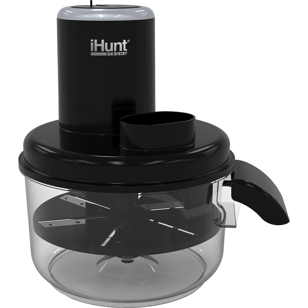 iHunt Bro Peeling Machine, Aparat Electric Automat pentru Decojit Fructe și Legume, 6 Lame Inox, 50W, Acumulator 1300mAh, Fără Fir, Negru [8]