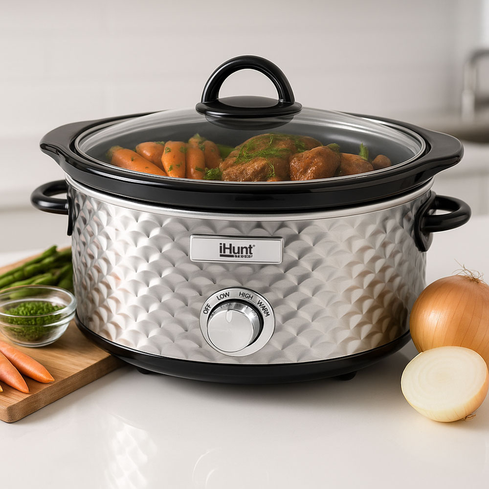 Aparat pentru gatit lent iHunt Bro Slow Cooker PRO [4]
