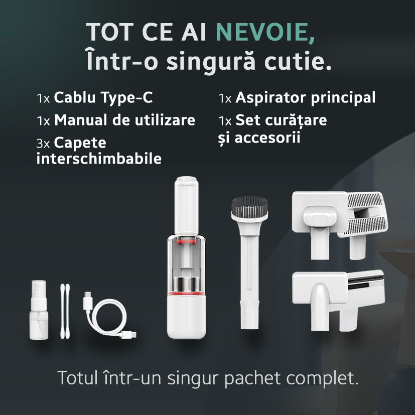 Aspirator de mana fara fir iHunt Bro Vacuum Cleaner 3-in-1 [9]