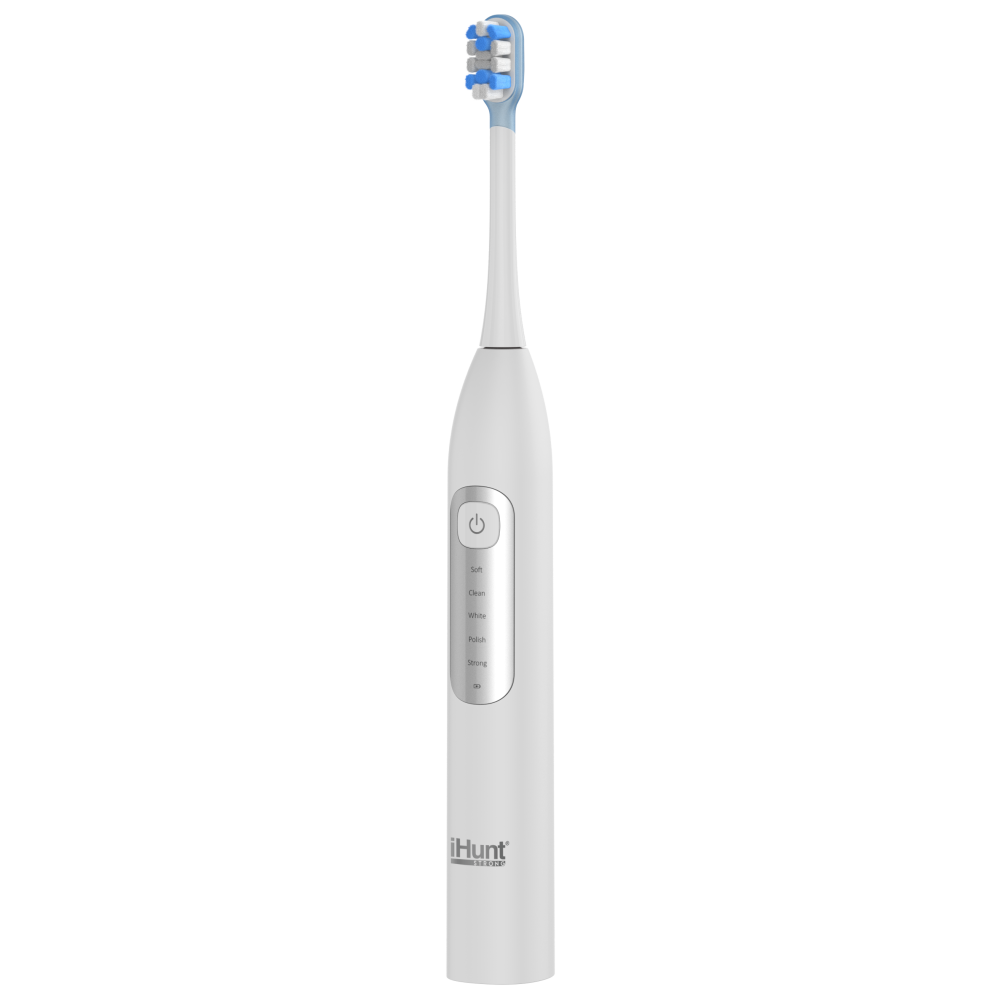 Set complet ingrijire orala iHunt OralCare Duo, include Periuta de dinti electrica sonica BT-02 (2000 mAh, 5 moduri, 4 capete periere, autonomie pana la 400 min) si Irigator bucal portabil HF-P [3]