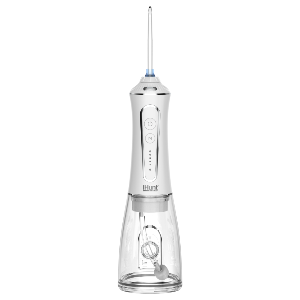 Set complet ingrijire orala iHunt OralCare Duo, include Periuta de dinti electrica sonica BT-02 (2000 mAh, 5 moduri, 4 capete periere, autonomie pana la 400 min) si Irigator bucal portabil HF-P [5]