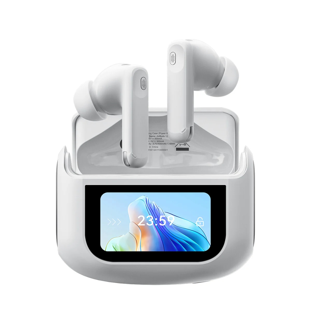 Blackview AirBuds 12 IPX7 Waterproof ANC/ENC Noise Cancellation In-ear TWS Earbuds White [2]
