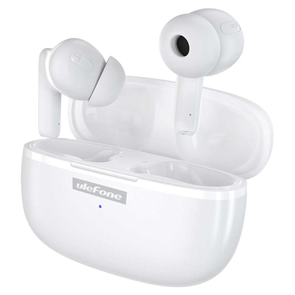 Wireless Headphones Ulefone Buds Bluetooth 5.1 Microfon SBC / AAC IPX4 White [2]