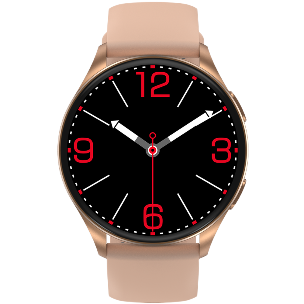Ceas smartwatch Blackview X20, 1.43-inch AMOLED, Heart Rate & Oxygen Monitor, Microfon pentru Apeluri, Aplicatie Android / iOS, Gold [3]