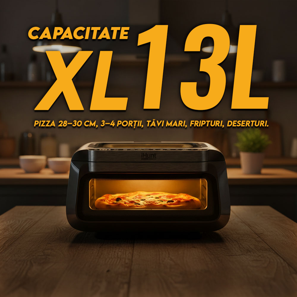 Resigilat cuptor iHunt Bro Pizza Air Fryer ULTRA FAST [5]