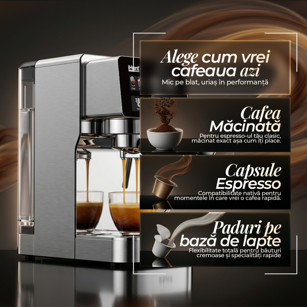 Resigilat espressor iHunt Bro Barista Flex 5 în 1 [3]