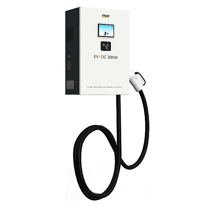 Statie de incarcare rapida cu monetizare iHunt EV DC 30KW, CCS2 [4]