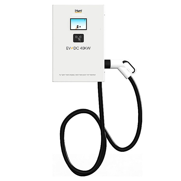 Statie de incarcare rapida cu monetizare iHunt EV DC 40KW, CCS2 [2]