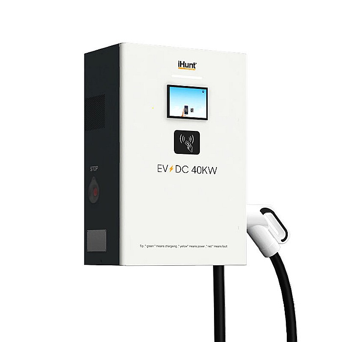 Statie de incarcare rapida cu monetizare iHunt EV DC 40KW, CCS2 [3]