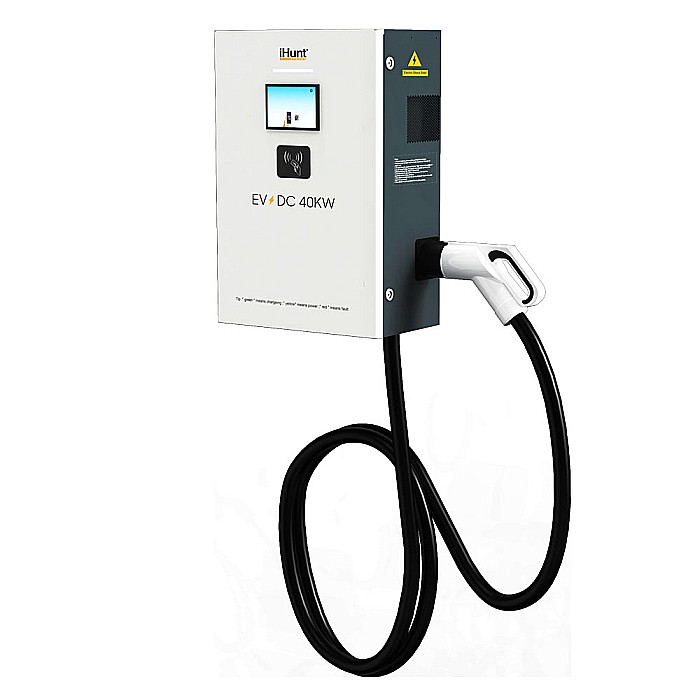 Statie de incarcare rapida cu monetizare iHunt EV DC 40KW, CCS2 [6]