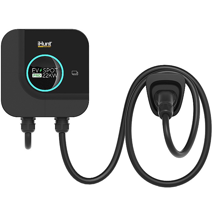 Statie de incarcare cu monetizare iHunt EV PRO 3.5 - 22 kW putere reglabila, AC, Type 2 [2]
