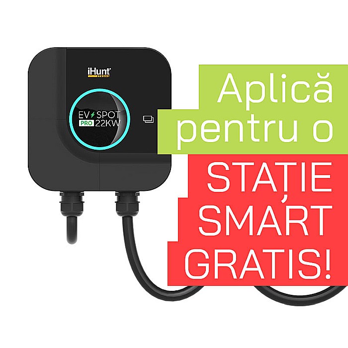 Statie de incarcare cu monetizare iHunt EV PRO 3.5 - 22 kW putere reglabila, AC, Type 2 [1]