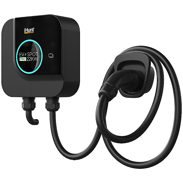 Statie de incarcare cu monetizare iHunt EV PRO 3.5 - 22 kW putere reglabila, AC, Type 2 [9]