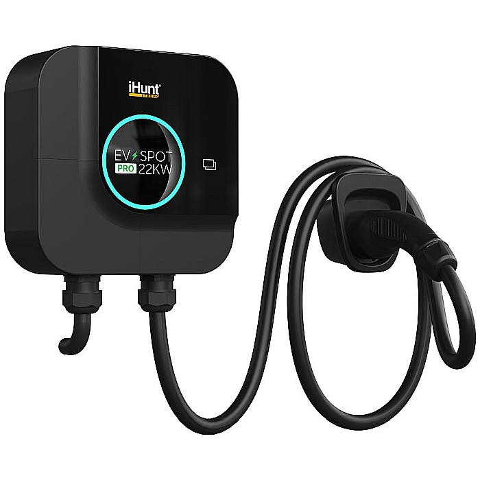 Statie de incarcare cu monetizare iHunt EV PRO 3.5 - 22 kW putere reglabila, AC, Type 2 [6]