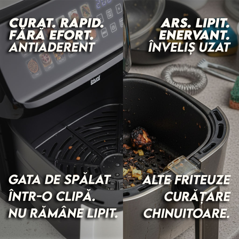 Friteuza cu aer cald iHunt Bro Air Fryer 11L [7]