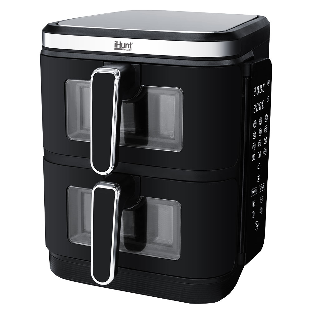 Friteuza cu aer cald iHunt Bro Air Fryer 11L Dual Stack [12]