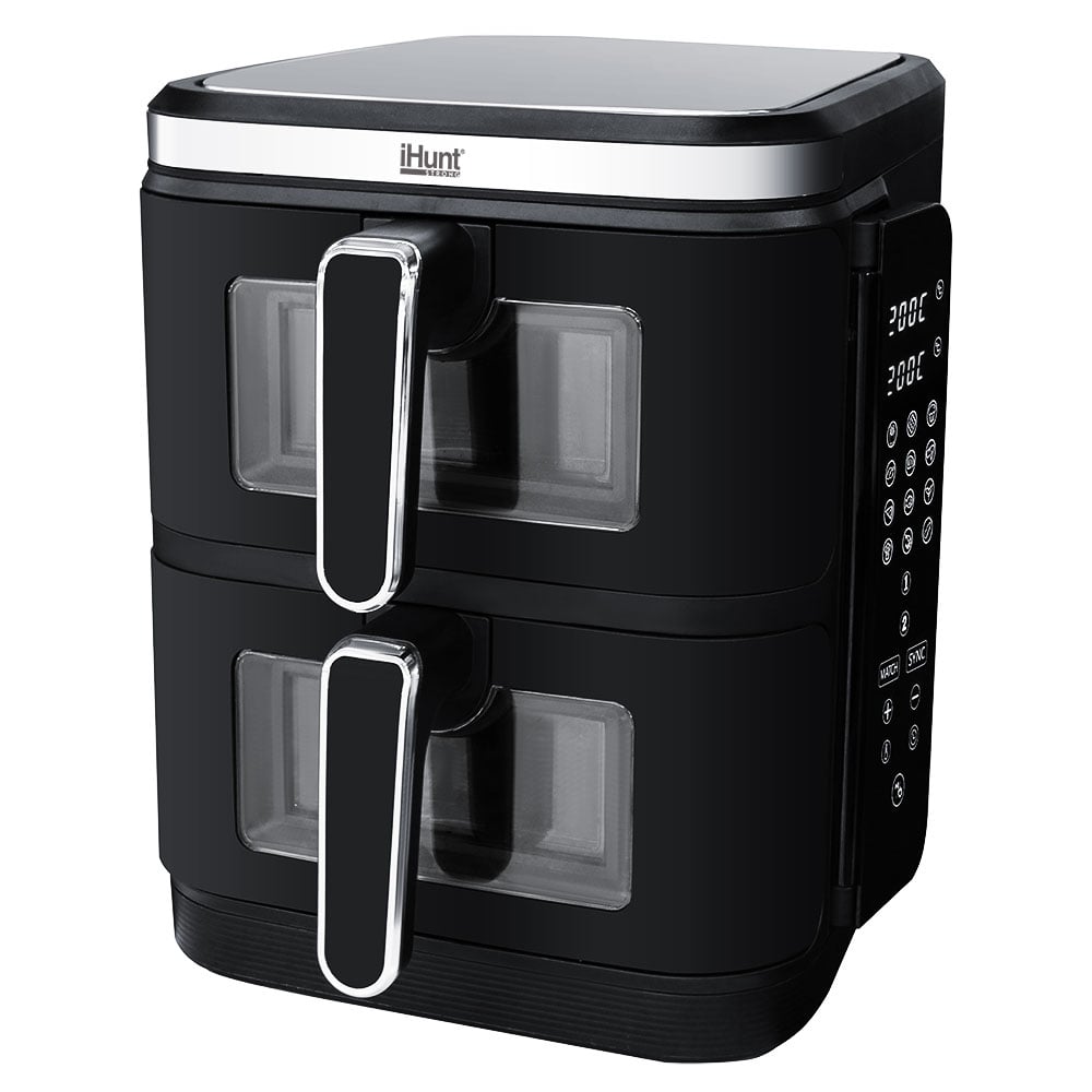 Friteuza cu aer cald iHunt Bro Air Fryer 11L Dual Stack [3]