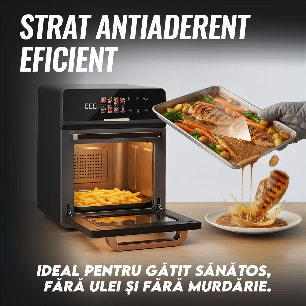 Friteuza cu aer cald iHunt Bro Air Fryer Oven 18L [9]