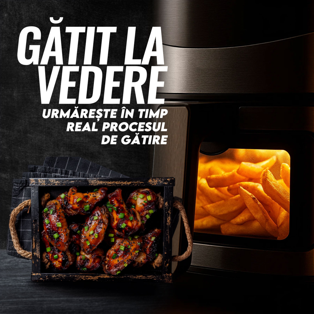 Friteuza cu aer cald iHunt Bro Air Fryer Ultra 6.5L [7]