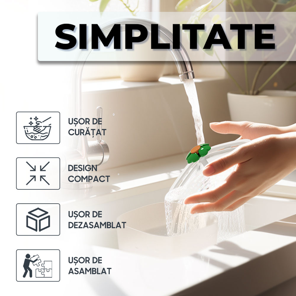 iHunt Smart Pet Care Pack, Hranitor automat 3L si fantana apa 2L pentru animale de companie [9]