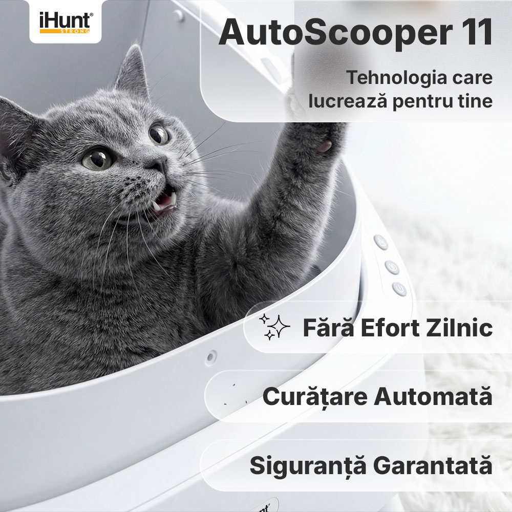 Resigilat Litiera Automata iHunt AutoScooper 11 [2]