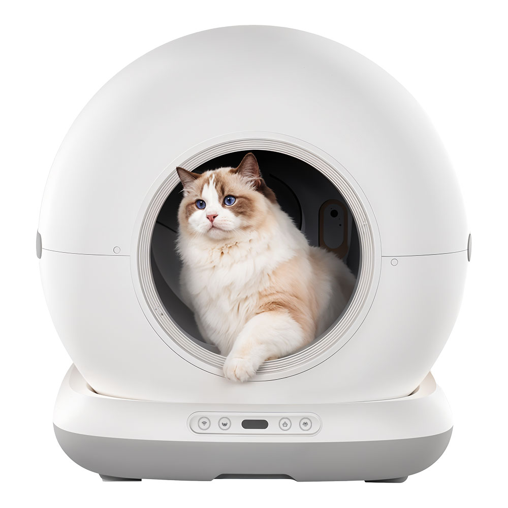 Litiera Automata iHunt Smart Cat Litter V6, Wi-Fi, Senzori, Aplicatie Smart [4]