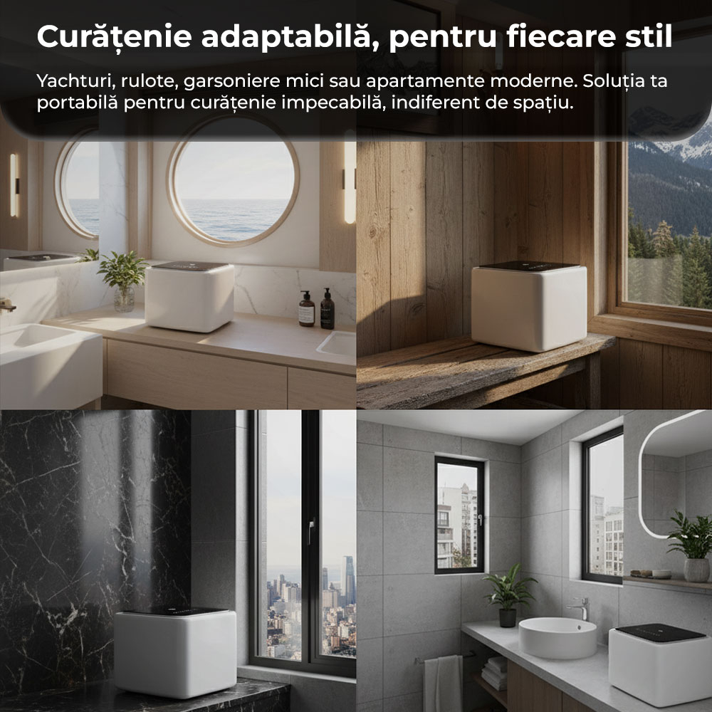 Resigilat Masina de spalat rufe automata iHunt Bro Wash Compact Profesional [6]