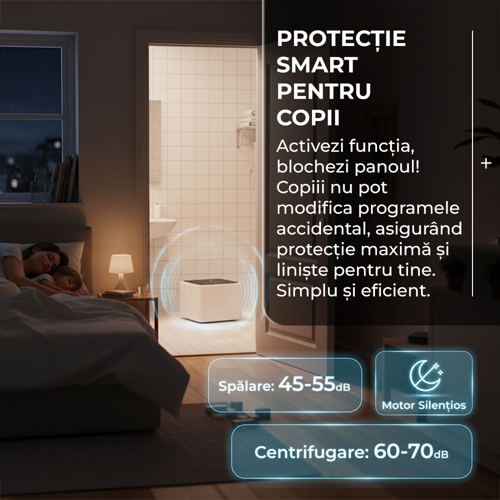 Resigilat Masina de spalat rufe automata iHunt Bro Wash Compact Profesional [5]