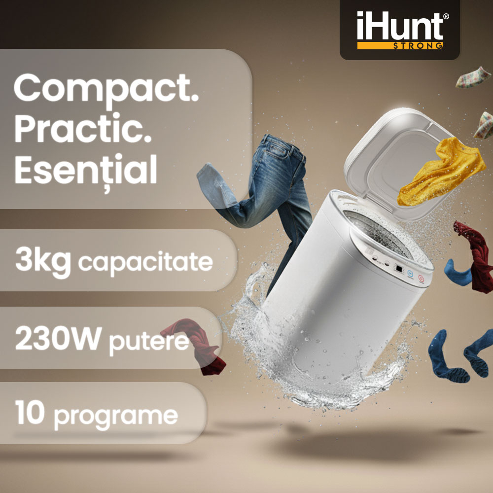 Masina de spalat rufe iHunt Bro Wash Compact Xpert [2]