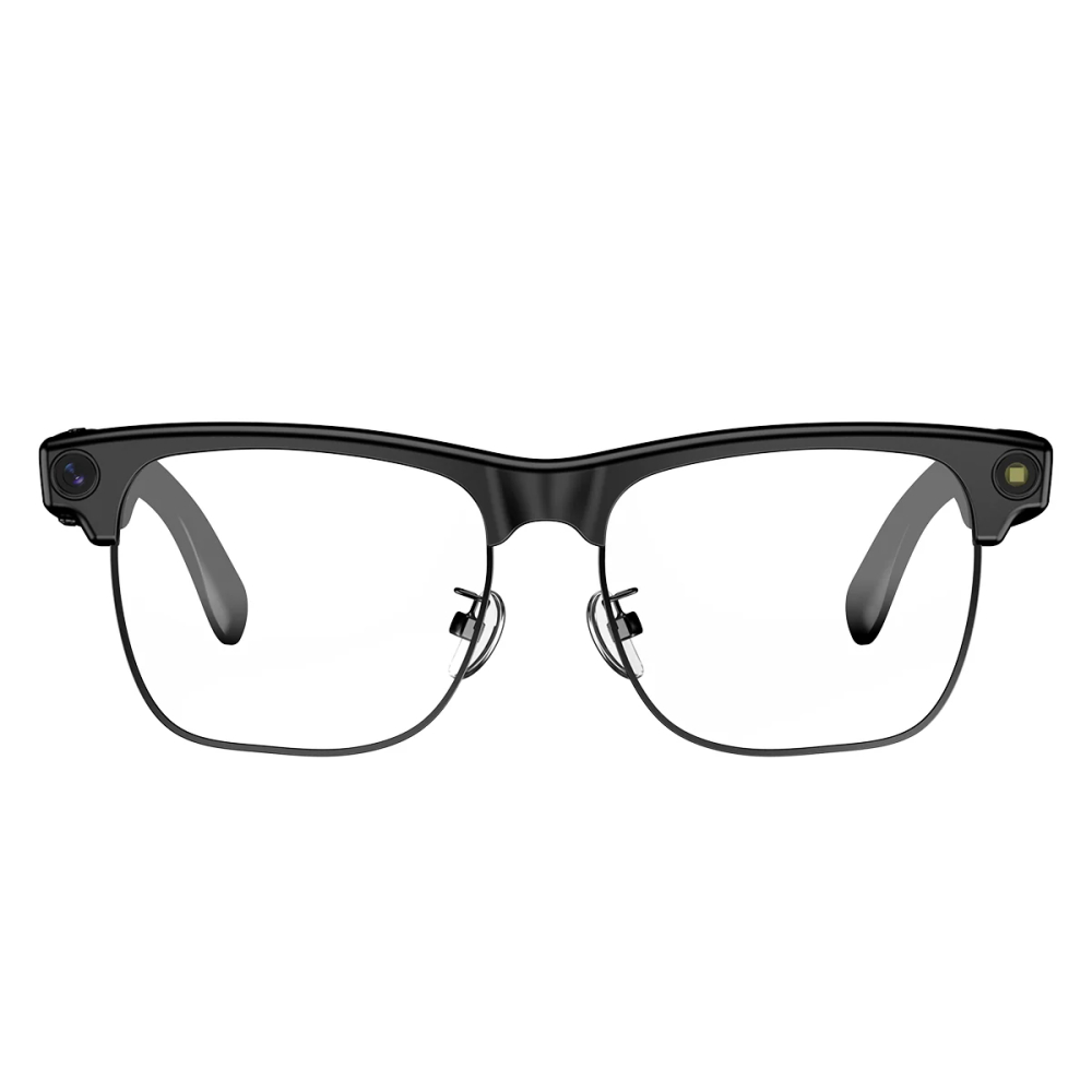 Ochelari Anti Blue Blackview BV200 Clear + ChatGPT, AI Smart, Translator, Identificare Vizuala, Camera Video 8MP Sony 1200p, Bluetooth 6.0 + WiFi, Stereo, Microfon, Noise Reduction, 220mAh, [2]