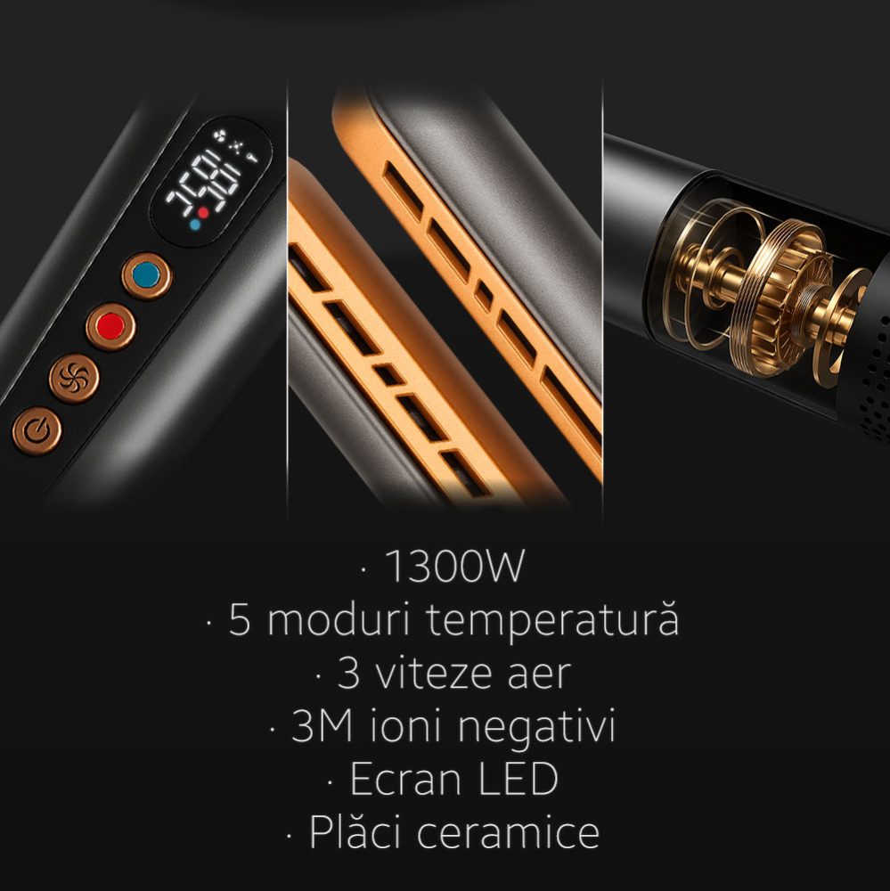 Placă de indreptat si uscat parul iHunt Femme Dryer Strainghter HC2 [7]