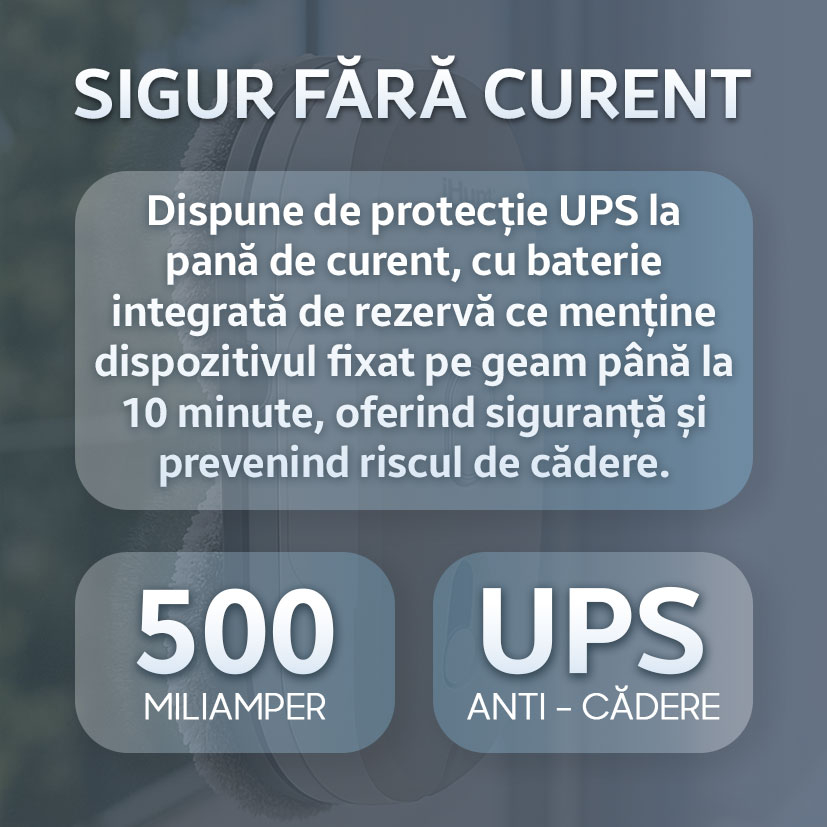 Resigilat Robot curatare geamuri cu pulverizator apa iHunt Smart Window Robot 3 Ultra [8]