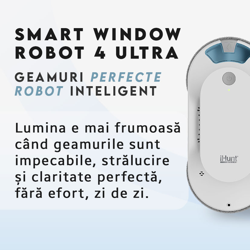 Resigilat Robot curatare geamuri cu pulverizator apa iHunt Smart Window Robot 4 Ultra [2]