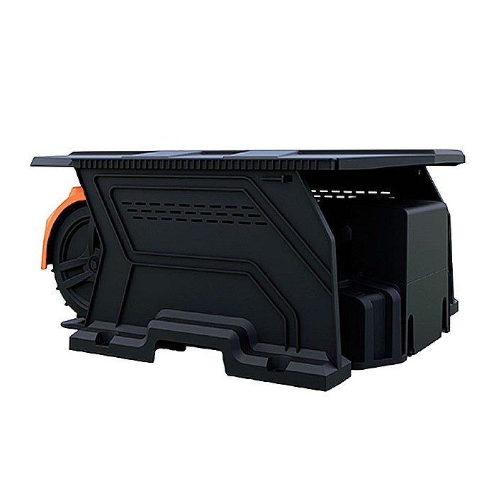 Pachet Robot de tuns gazonul iHunt RoboMower + Garaj [2]