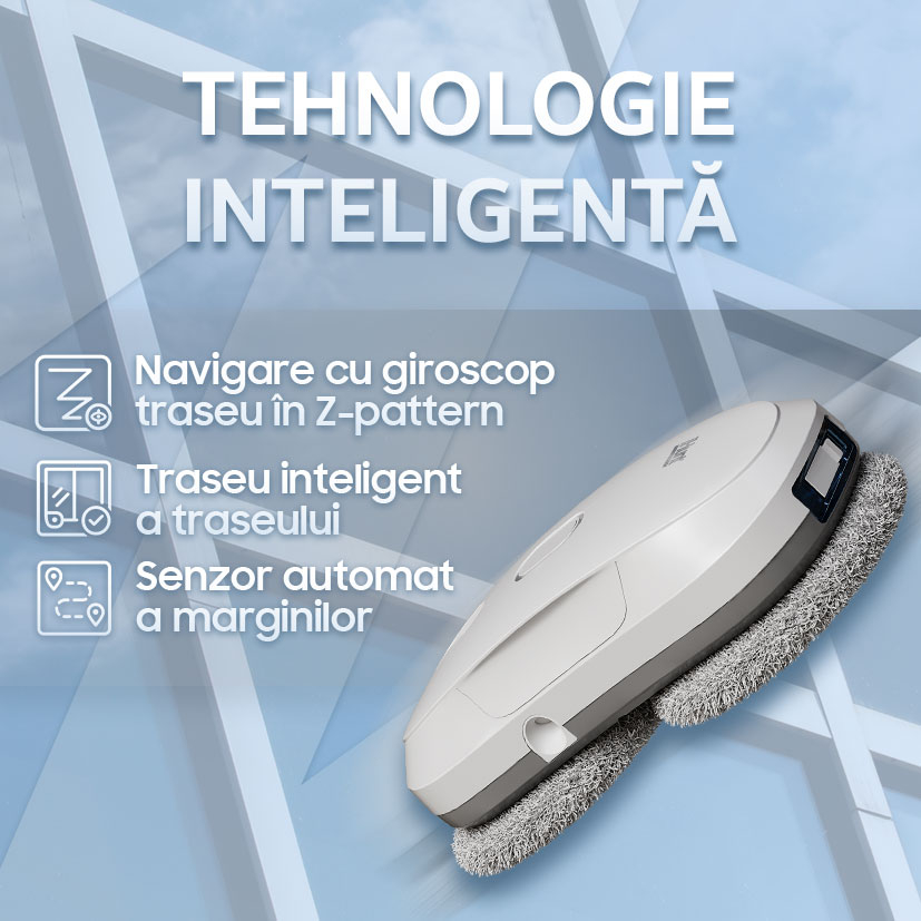 Robot curatare geamuri cu pulverizator apa iHunt Smart Window Robot 3 Ultra [3]