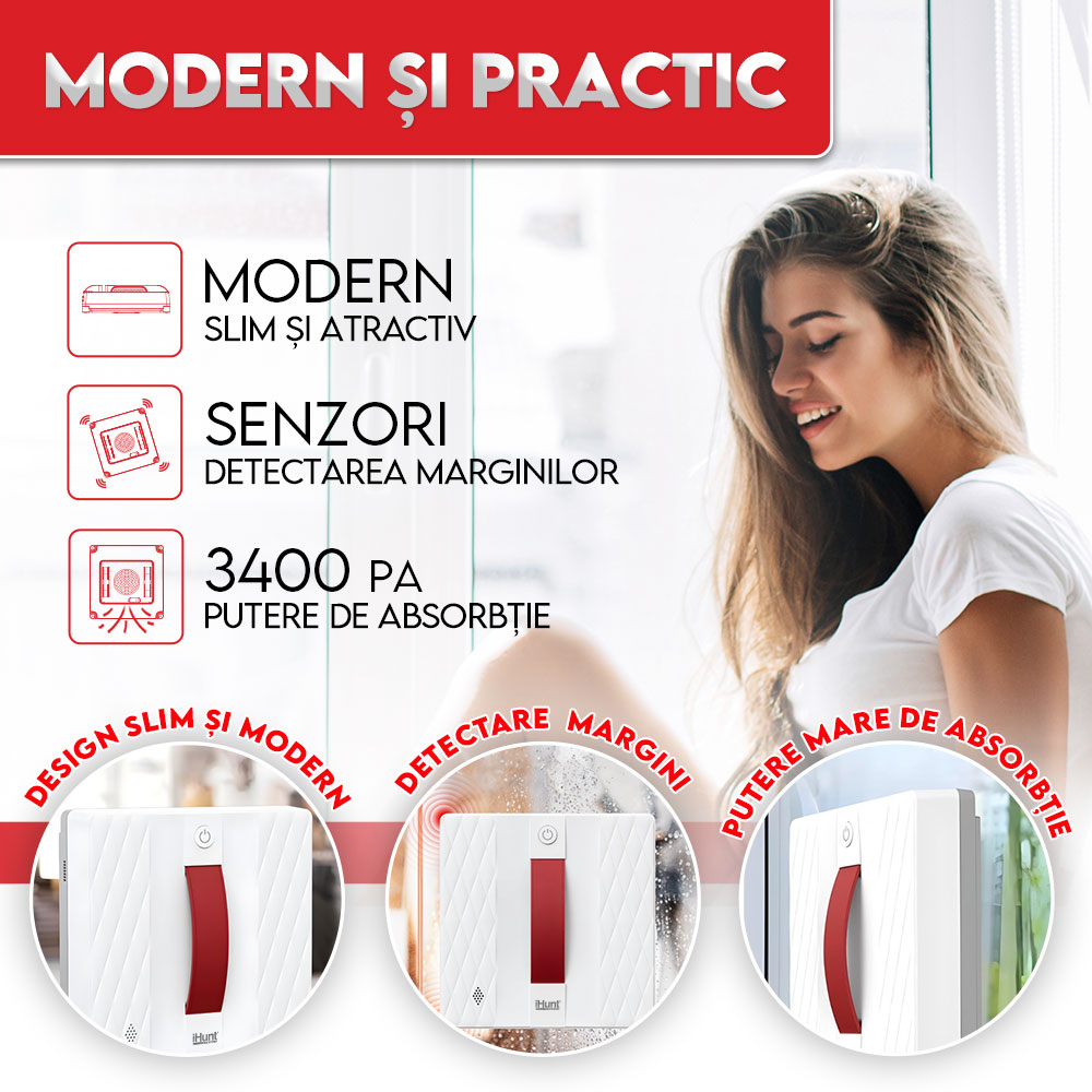 Robot curatare geamuri iHunt Window 5 SUPREME 4X Spray [5]