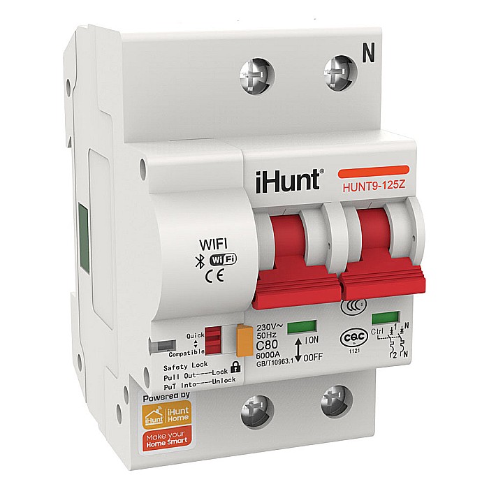 iHunt Home WIFI Smart Circuit Breaker 2P 16A - Siguranta automata inteligenta [5]