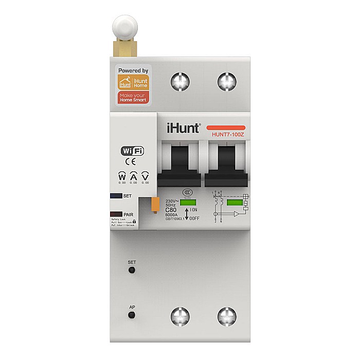 iHunt Home WIFI Smart Circuit Breaker with Metering 2P 40A - Siguranta automata inteligenta cu contorizare [3]